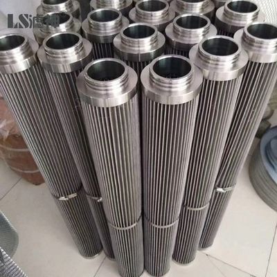Sostituzione dell'elemento filtro idraulico dell'olio da 5 micron per la pompa dell'escavatore