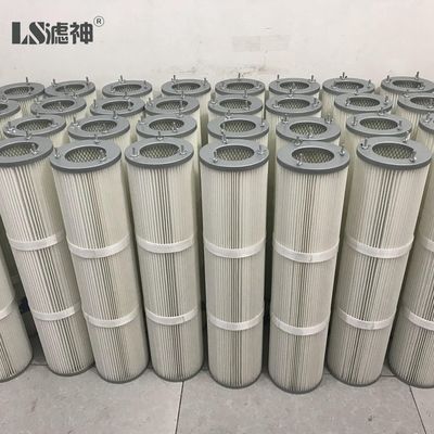 Filtro per polvere a cartuccia ad alte prestazioni, Filtro per raccolta polveri in fibra di vetro al 99,97%