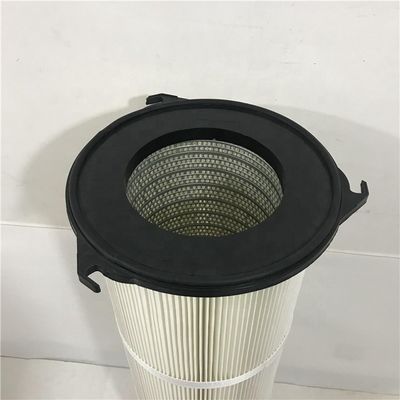 Cartuccia filtro polveri HEPA industriale Ciclone 3 Lugs Collettore di flange per turbina a gas