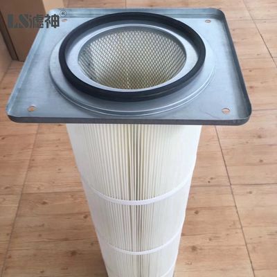Cartuccia filtro polveri HEPA industriale Ciclone 3 Lugs Collettore di flange per turbina a gas