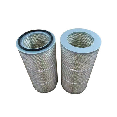 Collettore di cartucce di filtro della polvere rivestito 0,5 μm per la macchina per lo shot blasting